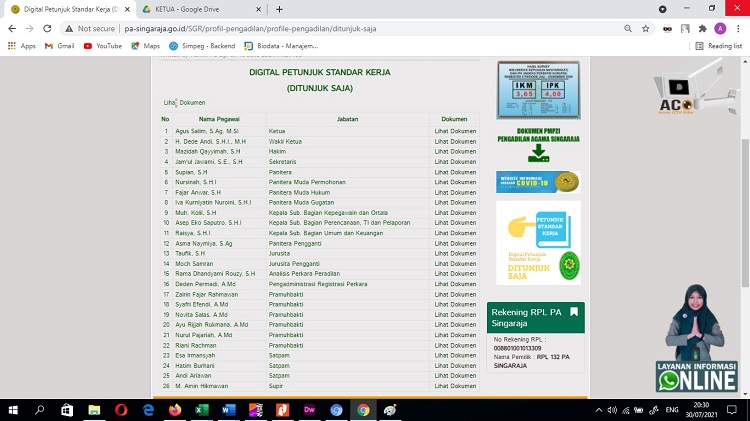 Posisi Ditunjuk Saja2